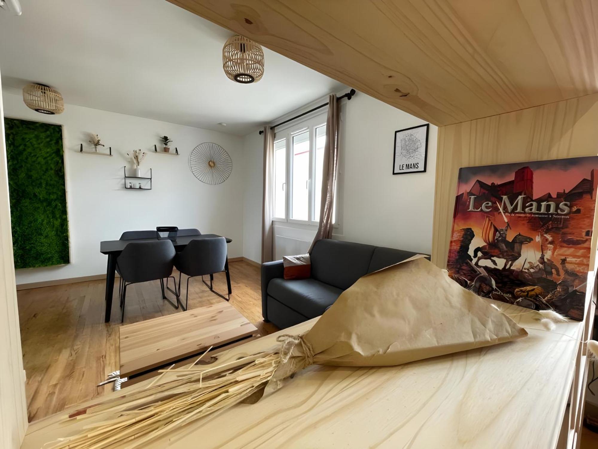 L'enchantement - Centre - Gare - Luxe - Cinema - 4p - Reve Au Mans Appartement Le Mans